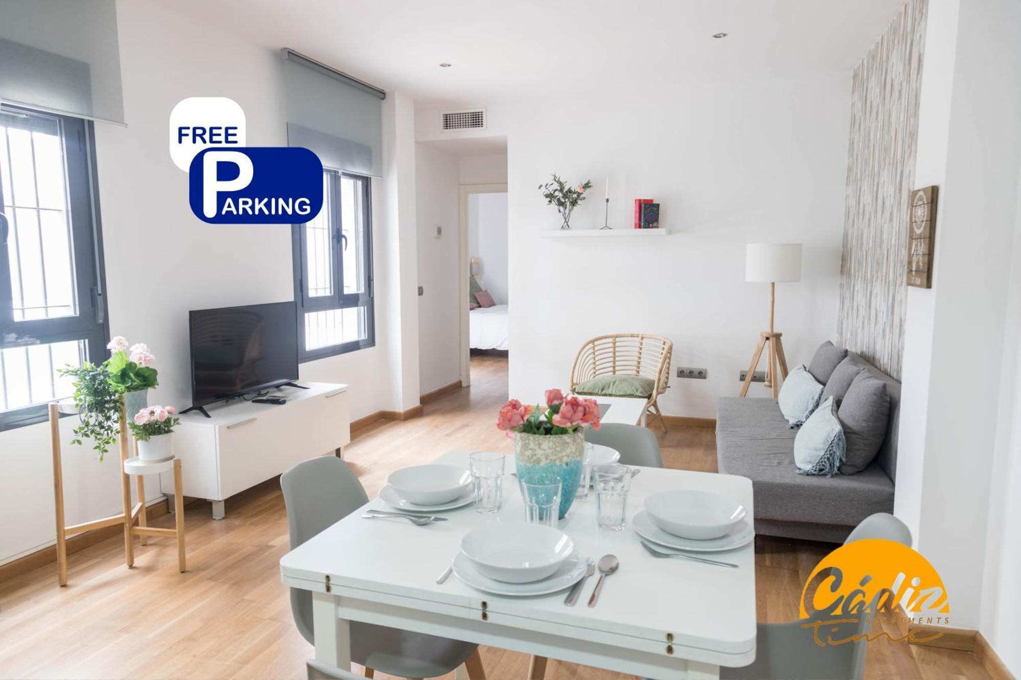 Appartamento Caleta - Free Parking - Wifi - Petfriendly - Ecofriendly Cadice